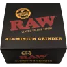 RAW Grinder CNC in alluminio 4 parti 56 mm grigio metallizzato