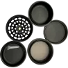 Black Leaf FLOWER-PUSHER – Grinder CNC sans dents 5 pièces