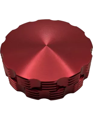 Alu-Grinder Flower Red 2-teilig 50 mm