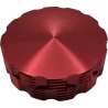 Alu-Grinder Flower Red 2-teilig 50 mm