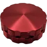 Alu-Grinder Flower Red 2-teilig 50 mm