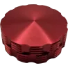 Flower Red 2-piece 50 mm aluminium grinder