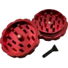 Grinder alu Flower Red 2 parties 50 mm