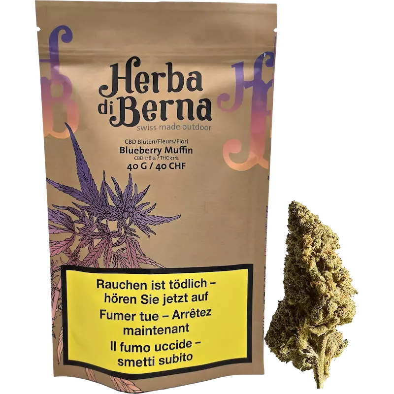 Blueberry Muffin Outdoor – Fleurs CBD 40g