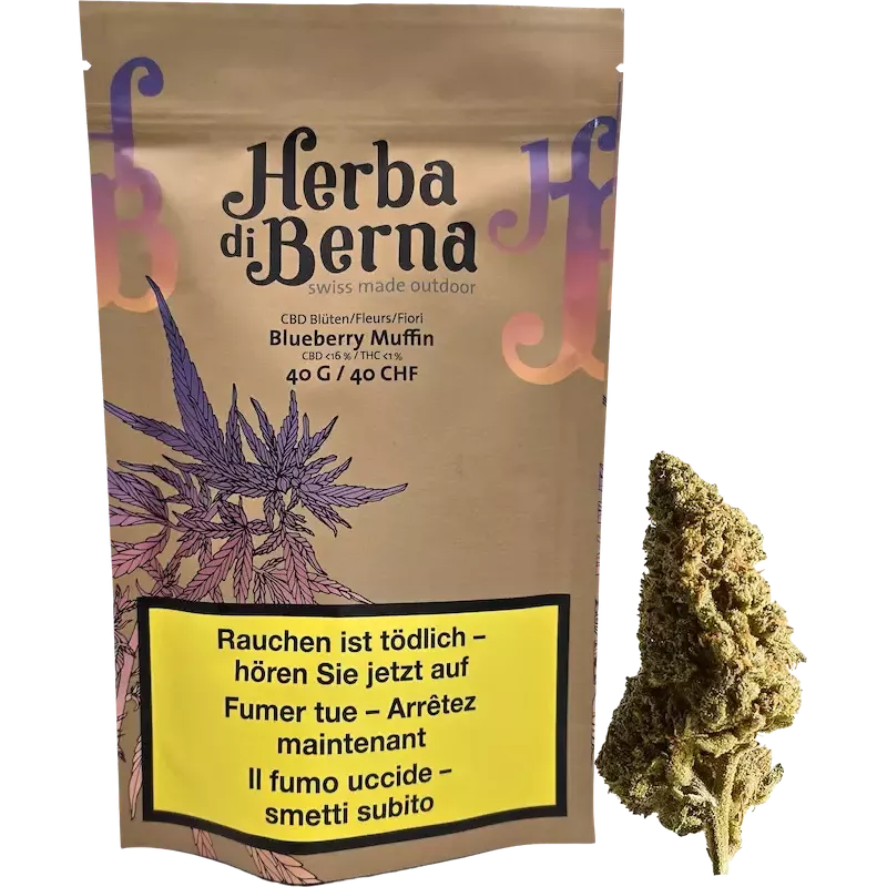 Blueberry Muffin Outdoor – Fleurs CBD 40g