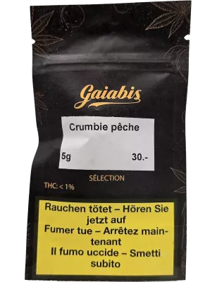 Gaiabis CBD Crumble Pfirsich 5g