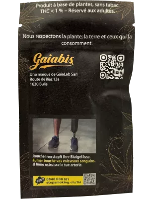 Gaiabis Peach CBD Crumble 5g