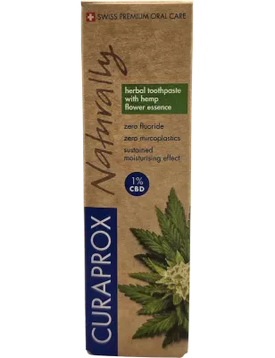 Curaprox Naturally CBD Toothpaste 1% – Green