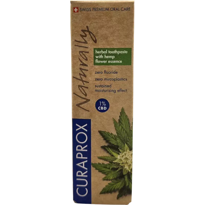 Dentifricio CBD Curaprox Naturally 1% – Verde