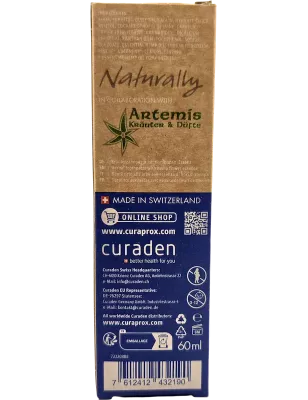 Dentifricio CBD Curaprox Naturally 1% – Verde