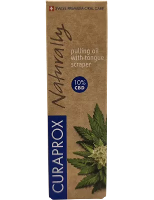 Curaprox Naturally CBD Mouth-Pulling Oil 10% 30 ml