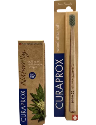 Curaprox Naturally Mundziehöl 10 % CBD 30 ml