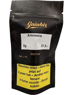 Gaiabis – Amnesia CBD-Blüte Indoor – 5g/10g