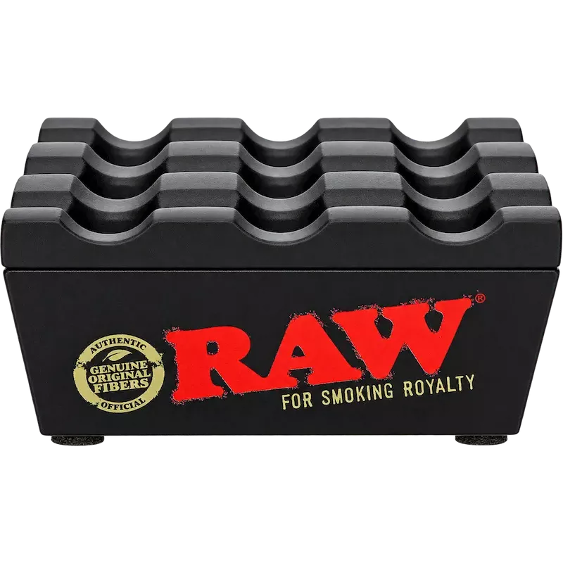 Posacenere RAW Regal antivento in metallo – nero