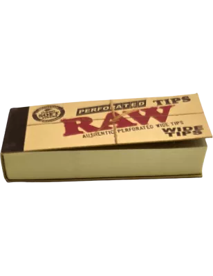 RAW Perforated Wide Filtertips – 50 Stück