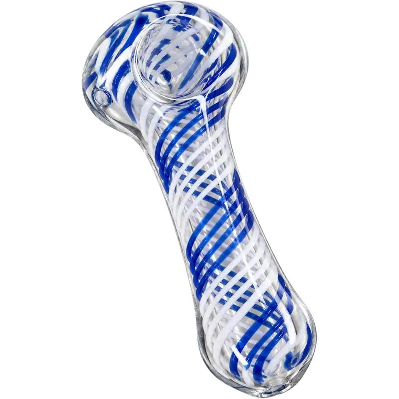 Hemper Mini Spoon Pipe – Linee colorate