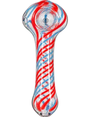 Hemper Mini Spoon Pipe – Lignes colorées