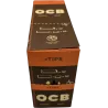 OCB Virgin Brown Slim + Tips Box – 32 Booklets