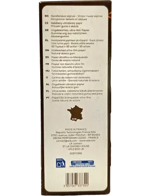 OCB Virgin Brown Slim + Tips Box – 32 Booklets