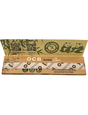 OCB Bamboo Slim – 32 cartine in bambù