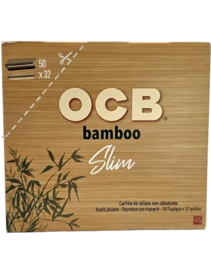Box di cartine OCB Bamboo Slim – 50 libretti