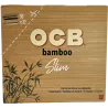OCB Bamboo Slim Rolling Paper Box – 50 Booklets