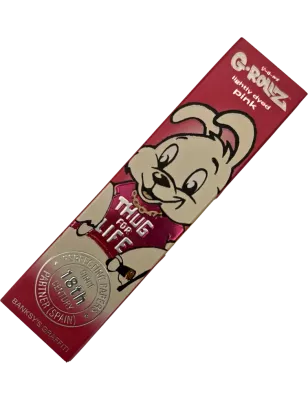 G-Rollz Banksy's Graffiti Thug for Life – Libretto rosa King Size Slim