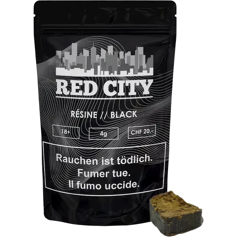 Red City Black Hash CBD 35,7 % – 4 g