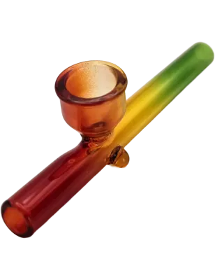 Kawumm Rainbow Glass Pipe – 100 mm