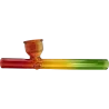 Pipe Kawumm Rainbow en verre – 100 mm