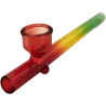 Kawumm Rainbow Edition Pipe à main en verre avec pieds – 140 mm