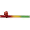 Kawumm Rainbow Edition Pipe à main en verre avec pieds – 140 mm