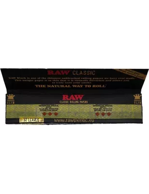 Raw King Size Slim Classic Black Cartine