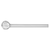 Pipa per oli e dab in vetro trasparente – 150 mm
