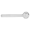 Pipa per oli e dab in vetro trasparente – 120 mm