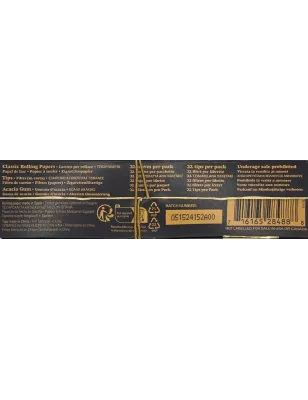 RAW Black Connoisseur – King Size Slim + Tips