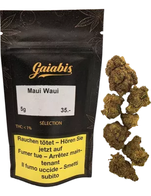 Gaiabis Maui Waui CBD Indoor-Blüten – 5 g / 10 g