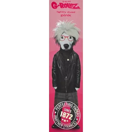 G-Rollz Pets Rock ‘Soup’ Pink – 50 KS Slim Blättli + Filter