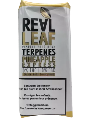 Real Leaf Pineapple Express Substitut de tabac sans nicotine