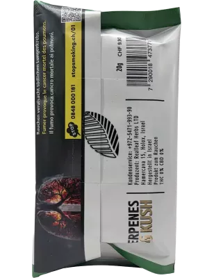 Real Leaf OG Kush Substitut de tabac sans nicotine – 20 g