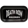 Death Row Records Original logo Black metal rolling tray – 26.9 × 16 cm