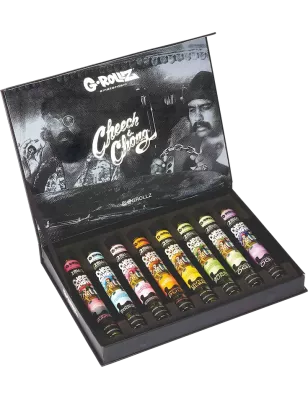 G-Rollz × Cheech & Chong Cone Collection Gift Box – 8 Varieties