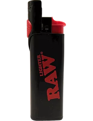 RAW Phoenix Black Feuerzeug schwarz-rot – Kompakt