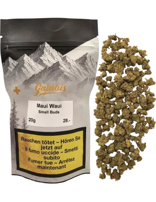 Gaiabis Maui Waui Small Buds Fiori CBD Indoor – 20 g