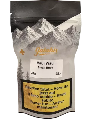 Gaiabis Maui Waui Small Buds Fleur CBD Indoor – 20 g