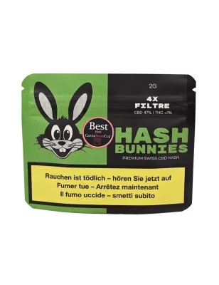 Hash Bunnies Bubble Gum Hash CBD filtrato 4 volte – 2 g / 7 g