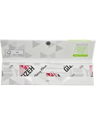 Gizeh King Size Slim – Cartine super sottili 12 g/m²
