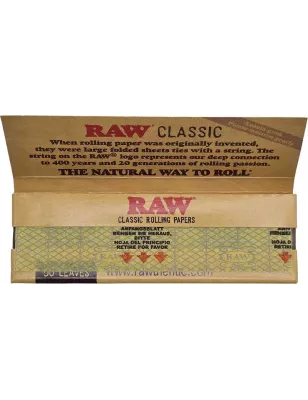 RAW Classic – Feuilles à rouler 1 1/4