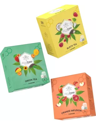 Alpsbee – Cannabis Tee Kollektion (3 Sorten)