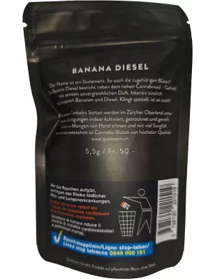 Qualicann Banana Diesel Fleurs de CBD